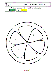 verilen sayı kadar resim boya